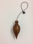 Pendule en bois mat